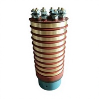 Support de balais de charbon à anneau collecteur intégré pour pièces de moteur haute tension de grue de récupération