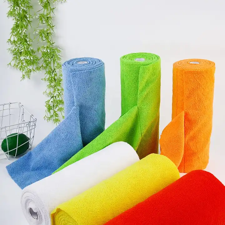 Wholesale Microfiber Household Cleaning Towels Kitchen Cloth Manufacture  and Factory