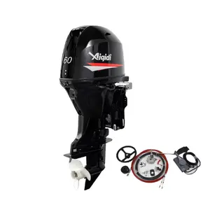 Motor de popa 4 tempos EFI Power Tilt 60HP com certificado CE