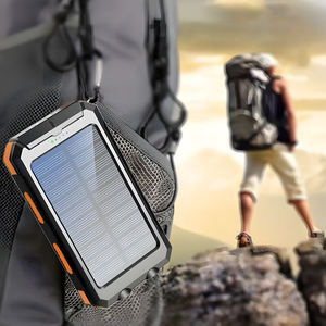 ธนาคารพลังงานแสงอาทิตย์20000มิลลิแอมป์ต่อชั่วโมงทางเลือกทางเศรษฐกิจพอร์ต USB คู่แบตเตอรี่โพลิเมอร์ชนิด C กันน้ำสำหรับการใช้งานประจำวันและกลางแจ้ง - Product Image 4