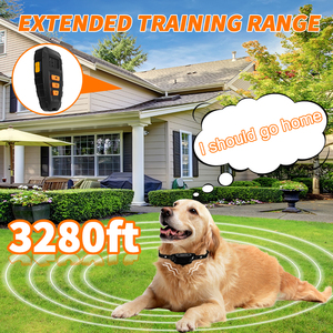 <span class=keywords><strong>Collar</strong></span> de Adiestramiento para Perros Saijzek Recargable, Impermeable IP66, Control Remoto de Ladridos, Ultrasónico, Cobertura de 3280 pies, Más de 20 Horas de Duración - Product Image 4