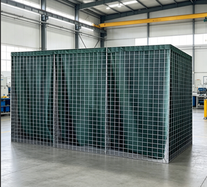 Barrière défensive Fort Hessko |   Cages en gabions soudés remplis de sable avec résistance à la flexion pour la protection périmétrique anti-explosion - Product Image 5