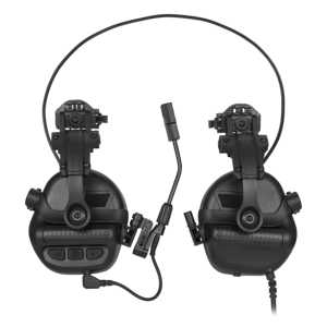 Auriculares tácticos de <span class=keywords><strong>protección</strong></span> <span class=keywords><strong>auditiva</strong></span> electrónica de nuevo diseño, comunicación <span class=keywords><strong>con</strong></span> <span class=keywords><strong>orejeras</strong></span> de cancelación de ruido, novedad de 2017 - Product Image 3