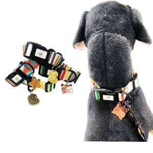 Desainer Kustom Nilon Hewan Mode Kalung Anjing Sublimasi Bermotif <span class=keywords><strong>Pitbull</strong></span> Para Perro - Product Image 3