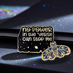 Dessin animé personnalisé <span class=keywords><strong>chat</strong></span> crevettes abeille paillettes Badge blague <span class=keywords><strong>Phrase</strong></span> métal broche ensemble expression humoristique bande dessinée Con Pop Culture marchandise cadeau - Product Image 4