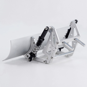 Sıcak satış alaşım kar küreği <span class=keywords><strong>Servo</strong></span> kar süpürme araçları için 1/10 eksenel TRX4 SCX10 <span class=keywords><strong>D90</strong></span> RC paletli araba parçaları - Product Image 3