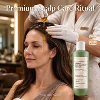 Minyak Rambut Herbal Anti-Ketombe, Menghaluskan, Membersihkan Kulit Kepala, Menghilangkan Ketombe, Meredakan Gatal, Melembapkan, Menutrisi Rambut