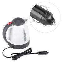 Car Kettle,wasserkocher fuer lkw 12-24 + car plug water heater Camper  Kettle Thermos Kettle, 1000ml 12V / 24V Electric Car Water Heater Stainless