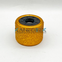 KANEOTEK-martillo de arbusto de diamante soldado al vacío, para arenado de mármol