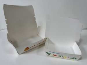 Boîte à emporter en papier kraft imprimée sur mesure, qualité alimentaire, laminée PE, résistante à la graisse, emballage alimentaire jetable, bol anti-fuite - Product Image 5