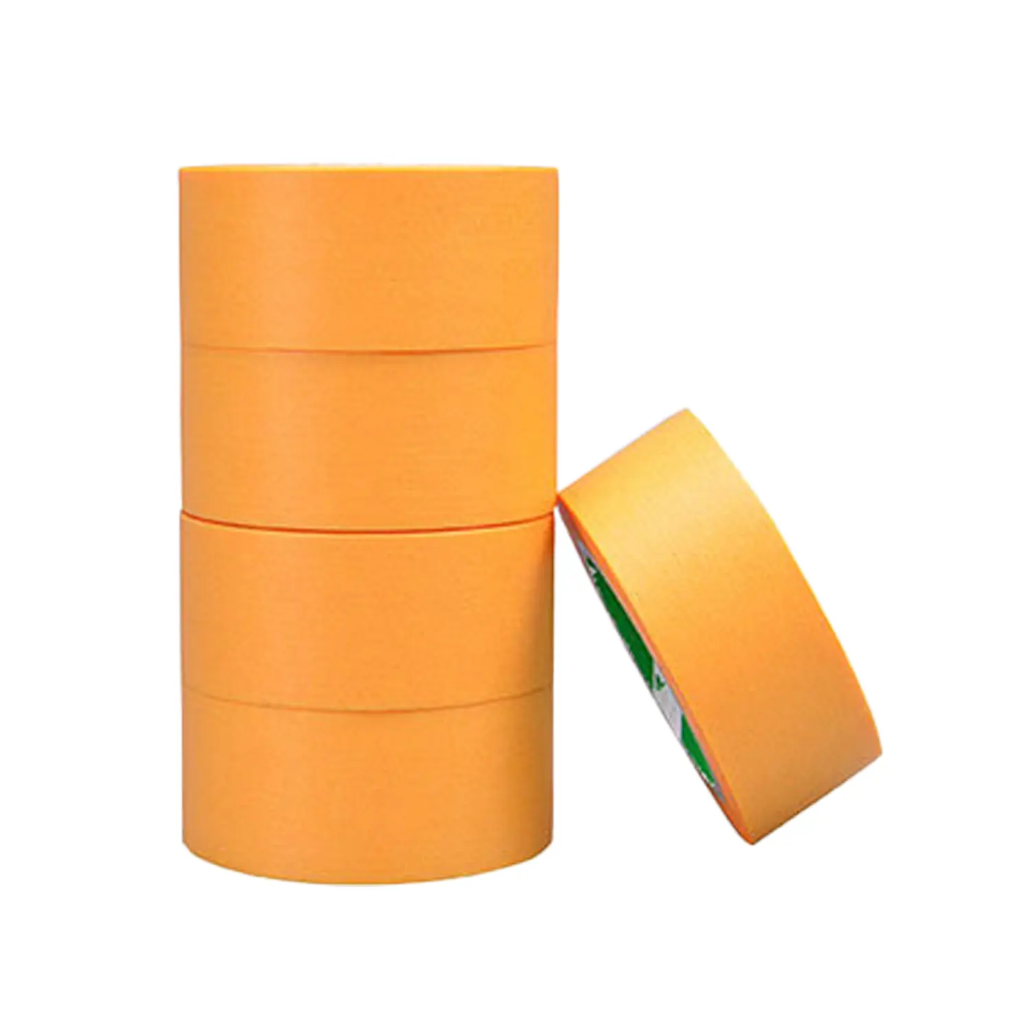 Orange Gold Masking Washi Tape For Decoration Painters Masking With Water Based Acrylic Glue Masking Washi Tape