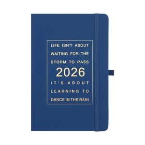 Agenda 2026 con Logotipo Personalizado, Cuaderno de Cuero PU A5/B5, Diario de Papel Grueso, Organizador de Horarios Diarios para Negocios, Regalo Corporativo - Product Image 5