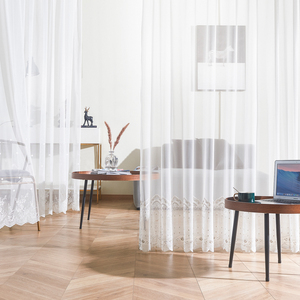 <span class=keywords><strong>Blanc</strong></span> vert foncé or Floral 3D <span class=keywords><strong>tissu</strong></span> brodé transparent 100% polyester tricoté techniques par cour mode rideau de douche Dolly - Product Image 1