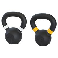 Kettlebell en fonte à logo personnalisé 4-32kg Ensemble d'haltérophilie Kettlebell de haute qualité