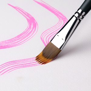 Set di 5 Pennelli Professionali LUOYA a Doppio Strato con Manico in Legno, Texture Unica per Artisti, Pittura Acrilica - Product Image 3