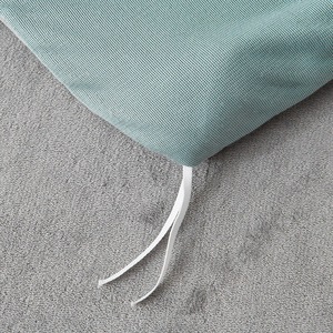 <span class=keywords><strong>Copripiumino</strong></span> di colore solido personalizzato all'ingrosso della fabbrica di classe un morbido soffice intagliato in velluto di latte quattro pezzi Set di biancheria da letto - Product Image 3