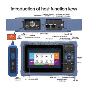 China Productie Van Hoge Kwaliteit Otdr Glasvezel <span class=keywords><strong>Tester</strong></span> Otdr Nk4000d 1310/1550/1625nm Handheld Smart Mini Otdr - Product Image 4