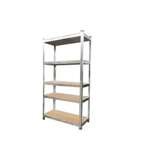 Single layer screw free assembly shelf with a load-bearing capacity of 175kg