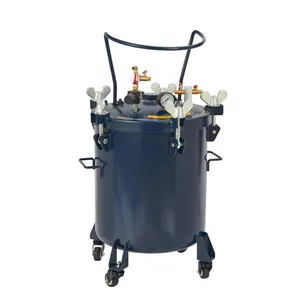 Pot de réservoir de peinture 20L réservoir de pot de pression de peinture en aérosol manuel automatique pour la coulée de résine