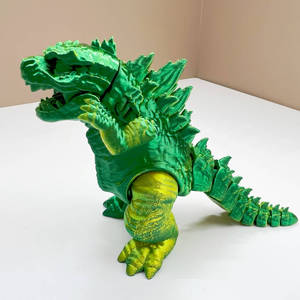 Nueva llegada 3D impreso plástico Godzillas monstruo serie película Anime figura de acción personalizado OEM dinosaurio modelo - Product Image 4