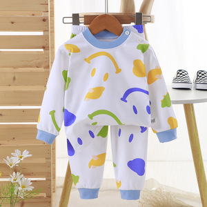 Atacado de Fábrica: Novo Conjunto de Pijama Infantil 100% Algodão para Meninos e Meninas – Roupa de Casa para Bebês Outono/Inverno - Product Image 4