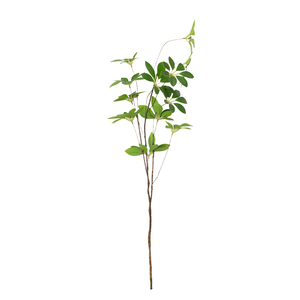 Fleurs artificielles en soie à sept feuilles, verdure artificielle pour présentoirs de magasin, accessoires photo pour pique-nique, arrangements floraux de luxe léger pour la maison - Product Image 6