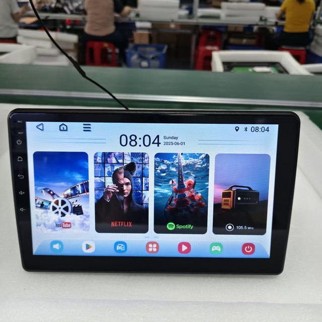 10.1 Inch 2+32G Car Headrest IPS Screen Android System Rear Seat Entertainment Player WIFI Monitor Car Monitor Memory
