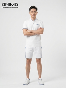 เสื้อโปโลผู้ชายผ้าโพลีเอสเตอร์ S.Cafe รีไซเคิล 100% แบบใหม่ สวมใส่สบาย แขนสั้น เหมาะสำหรับฤดูร้อน - Product Image 6