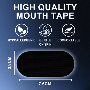 Cinta bucal para dormir de fábrica, para una mejor respiración y alivio de los ronquidos, con servicio de MOQ bajo. - Product Image 4