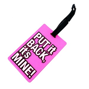 Promoción <span class=keywords><strong>de</strong></span> aerolíneas, regalos, compañero <span class=keywords><strong>de</strong></span> viaje, logotipo personalizado, etiqueta <span class=keywords><strong>de</strong></span> equipaje <span class=keywords><strong>de</strong></span> goma <span class=keywords><strong>de</strong></span> PVC suave - Product Image 2