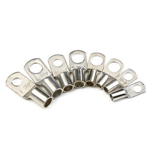 Chemical Engineering Ring <b>Terminals</b> 255 Pure Copper Crimp Connectors 4-35 Awg European Style 100Pcs - Product Image 1
