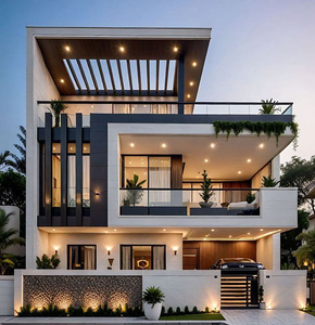 Casa Modular, Villa Suiza Prefabricada, Estructura de Acero Ligero, Mansión, Villa LGS, Villa Prefabricada de Lujo <span class=keywords><strong>en</strong></span> <span class=keywords><strong>Venta</strong></span> - Product Image 1