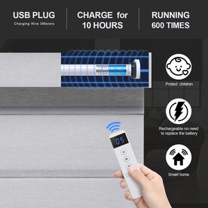 ستائر كهربائية آلية بنمط الفراشة والزيبرا من جوجل واي فاي للمنزل والمكتب - Product Image 2