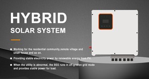 Système Solaire Hybride 5kW 6kW 8kW 10kW avec Panneaux et Batteries de Stockage d'Énergie R8KH3 - Product Image 3