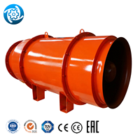 Ventilateur de ventilation de mine ouverte modulaire électrique en aluminium 2*45Kw OEM ODM pour l'extraction du charbon et les applications de stationnement