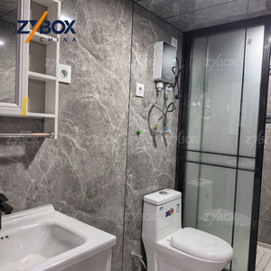 <span class=keywords><strong>Casa</strong></span> Contenedor Expandible <span class=keywords><strong>de</strong></span> 40 pies con Textura <span class=keywords><strong>de</strong></span> Piedra, Villa Modular Prefabricada <span class=keywords><strong>de</strong></span> Doble <span class=keywords><strong>Ala</strong></span>, <span class=keywords><strong>Casa</strong></span> <span class=keywords><strong>de</strong></span> Campo Mediterránea - Product Image 4