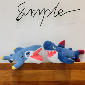 Coussin décoratif personnalisé en forme de requin et de baleine, jouet en peluche de cetaté, coussin de siège à grande bouche, poupée en peluche pour bébé, jouets animaux marins - Product Image 2