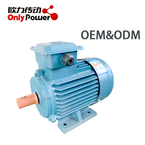 Motor eléctrico de inducción trifásico personalizado serie YE2 IE2 220V 380V 15HP 10HP 5HP 3HP con brida para trituradora de minería - Product Image 2