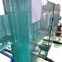 Verre de sécurité feuilleté PVB trempé clair de haute qualité 8 + 8mm 17.52mm pour usage extérieur extérieur de serre de balustrade d'hôpital