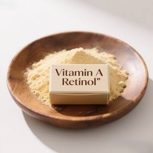 CAS 68-26-8 <span class=keywords><strong>Vitamin</strong></span> a <span class=keywords><strong>Retinol</strong></span> kozmetik/gıda sınıfı cilt bakımı takviyeleri için % 99.9% saf sarı/beyaz toz - Product Image 1