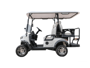 Voiturette de golf électrique semi-automatique commerciale 4 places, véhicule de tourisme, système 60V Zhejiang, charge en 6-8 heures, propulsion arrière - Product Image 4