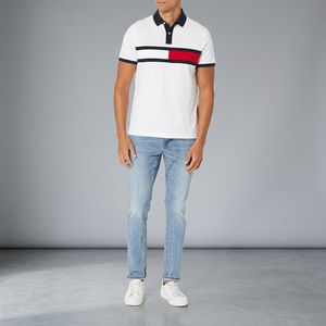 Camiseta Ligera Antiarrugas de Jersey Sólido de Manga Corta para Hombre, Tallas Grandes, 100% Algodón, Transpirable, Elegante, para Uso Diario - Product Image 3