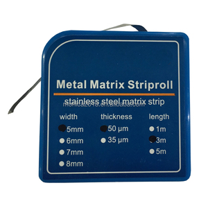 Commercio all'ingrosso odontoiatria clinica dentaria file rotanti in acciaio inox matrice striscia/matrice di metallo dentale Striproll - Product Image 1