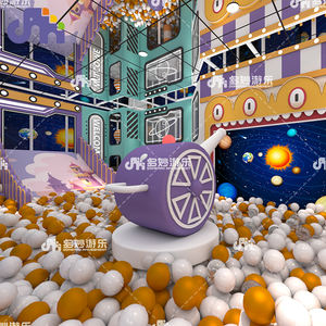 Domerry équipement <span class=keywords><strong>d</strong></span>'amusement enfants jeu de rôle <span class=keywords><strong>maison</strong></span> balle fosse sable <span class=keywords><strong>piscine</strong></span> enfants toboggan bébé aire de jeux doux jeux ensembles - Product Image 4