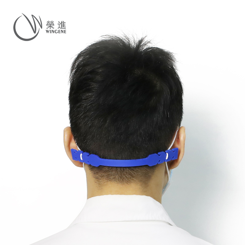 Аксессуар для маскарада, мягкий силиконовый регулируемый ремешок с пряжкой, противоскользящий ремешок, ушной крючок для удлинения ушей для KN95