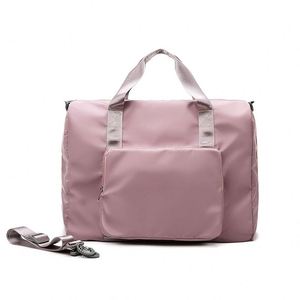 Free Sample Custom Waterproof Girls Travel Shoulder Gym Sports Expandable <b>Bags</b> Women Large Capacity <b>Folding</b> Duffel <b>Bag</b> - Product Image 2