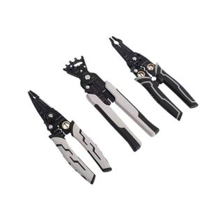 DIY <b>Garden</b> Sixteen-In-One Stainless Steel Electrician's Crimping Pliers Long Nose Soft Grip Multi-Specification - Product Image 6
