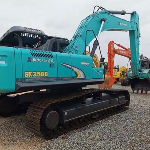 Mejor Precio Kobelco Excavadora Usada SK350D de 35 Toneladas Modelo 2022 Capacidad de Cucharón de 1.6m Motor y Bomba Incluidos Perfecto Estado - Product Image 2