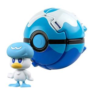 Nuovo stile Flip <span class=keywords><strong>Pet</strong></span> che esplode 7cm a forma di palla a Pokemoned Psyduck Pika Charmander Bulbasaur Action Figure con Pokes Ball - Product Image 6
