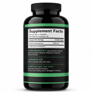 Cápsulas de Creatina Monohidrato con Electrolitos para Adultos, Marca Privada, Nutrición Deportiva, Refuerzo Inmunológico y Gestión de Energía (Gran Venta) - Product Image 6
